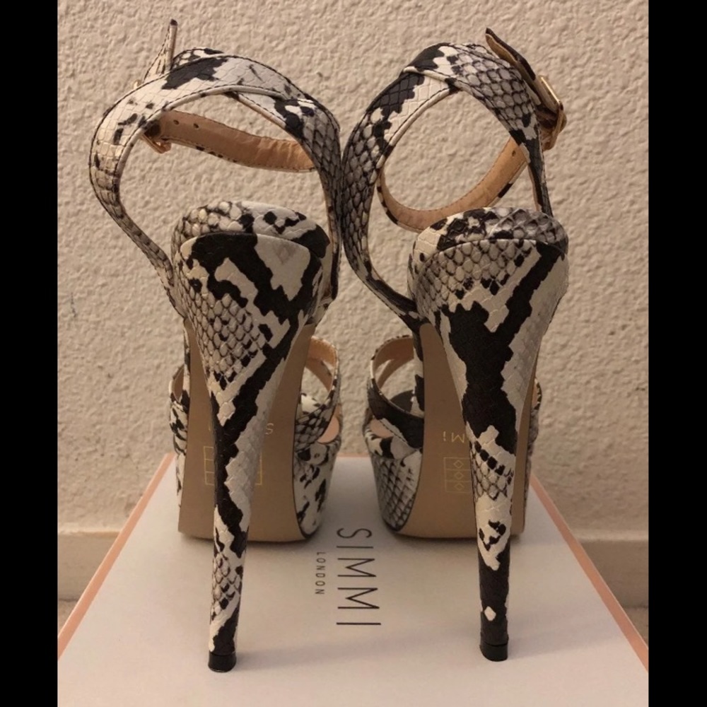 Snake Platform Heels - Picture 4 of 5